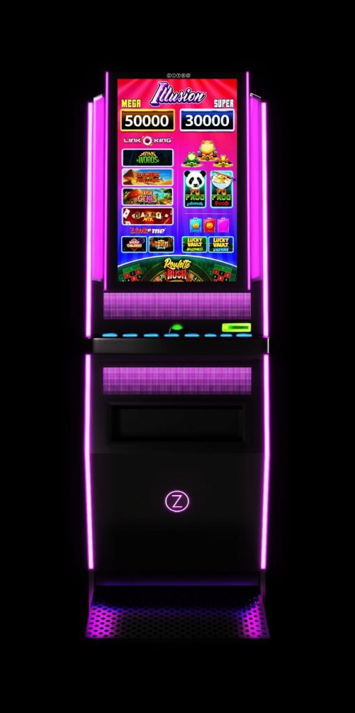 Máquina recreativa Illusion de Zitro con jackpots Mega y Super